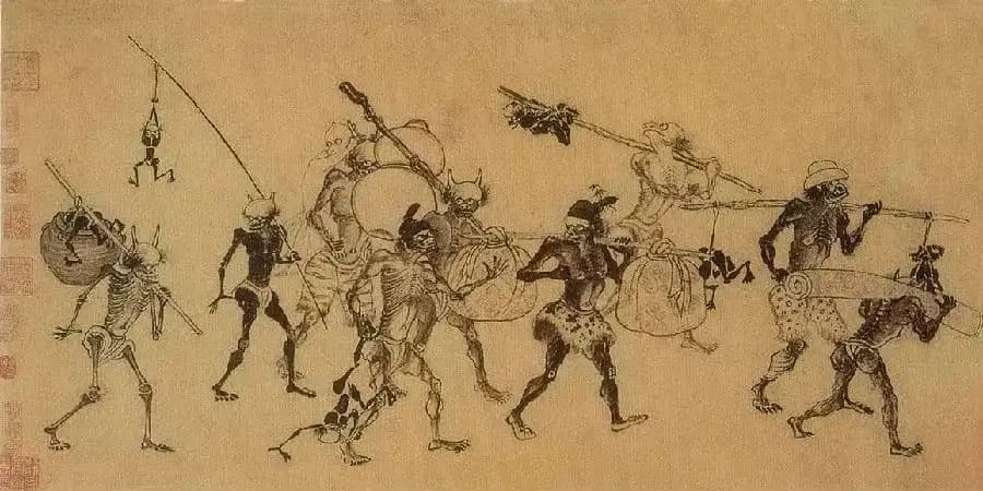 Zhong Kui painting attributed to Gong Kai, no. 3