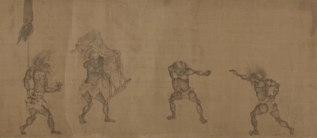Zhong Kui painting attributed to Yan Geng, no. 1