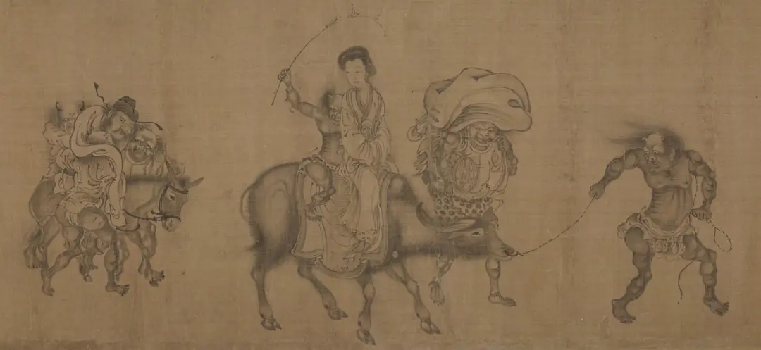 Zhong Kui painting attributed to Yan Geng, no. 4