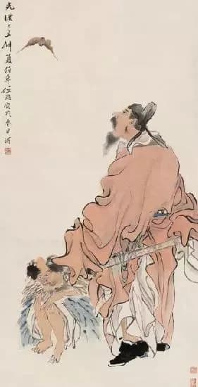 Zhong Kui painting attributed to Ren Bonian, no. 32