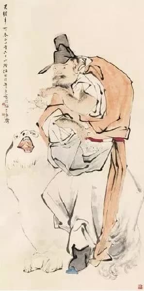Zhong Kui painting attributed to Ren Bonian, no. 52