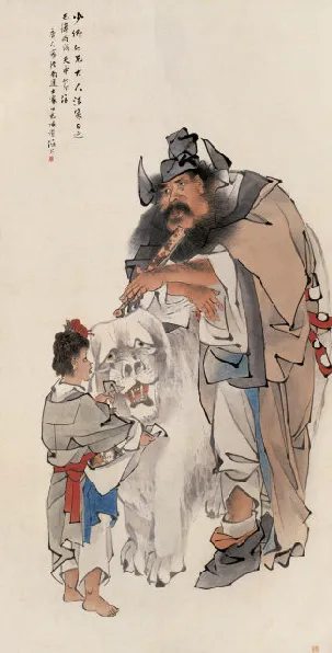 Zhong Kui as a Scholar 终南进士像
